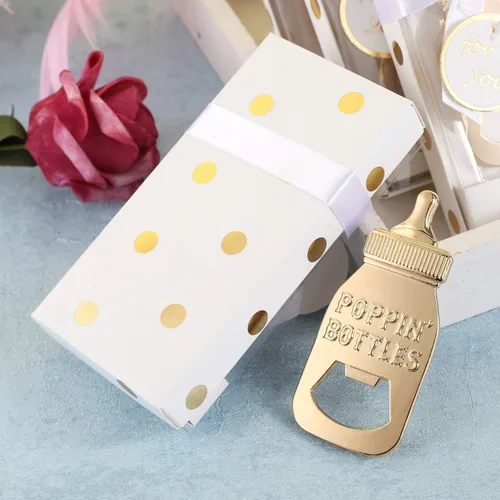 Miniatura 5 de Paquete de 48 abridores de botellas para baby shower, recuerdos de baby shower para invitados, bonitos abrebotellas con forma de poppin, recuerdos