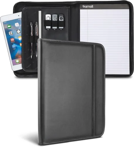 Miniatura 11 de Samsill Professional Padfolio - Currículum/cartera comercial, almacenamiento de documentos, tarjeta comercial y anotador de bolsillo