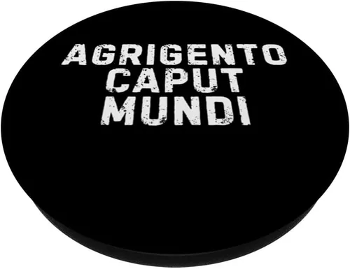 Miniatura 2 de Agrigento Caput Mundi Città Simpatica Uomo Donna Bambino PopSockets Adhesive PopGrip