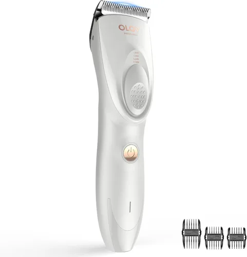Miniatura 10 de Cortapelos para hombres, kit de cortapelos inalámbrico, ajuste ajustable de 4 longitudes, ajustes de 2 velocidades, cabezales de cuchilla