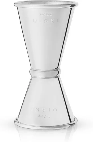 Miniatura 11 de Viski Jigger doble de estilo japonés para cócteles, kit de barra esencial, 1oz y 2oz con medidas interiores, dorado Oro