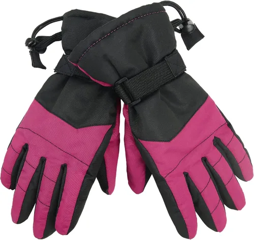 Miniatura 3 de American Trends Guantes de nieve para niños, guantes de invierno impermeables, guantes de esquí para niños y niñas, clima frío, guantes de snowboard