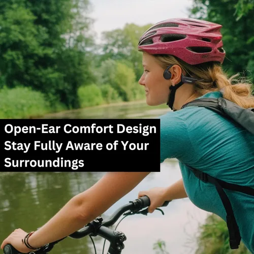 Miniatura 6 de Auriculares de oído abierto Bluetooth inalámbricos, IP68 impermeables de conducción ósea Bluetooth, auriculares inalámbricos Bluetooth, auriculares