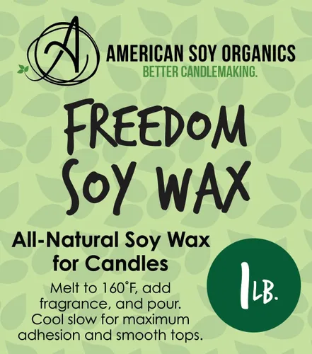 Miniatura 7 de American Soy Organics - Cuentas de cera de soja Freedom de 1 libra para hacer velas - Cuentas de cera para microondas - Suministros prémium
