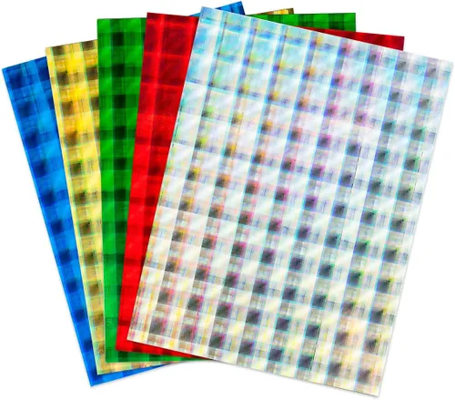 Miniatura 9 de Hygloss Productos Tarjeta holográfica Stock-8.5"x11" 10pt, 5 hojas, plata brillante