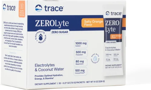 Miniatura 9 de Trace Minerals ZeroLyte Sabor a Sandía Salada - Mezcla de Bebida Electrolitos Libre de Azúcar - Apoya la Hidratación, Energía, Resistencia - Sal