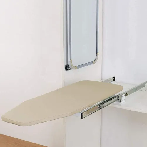 Estación de planchado plegable para ocultar la tabla de planchar en el gabinete para apartamentos y habitaciones pequeñas | Tabla plegable