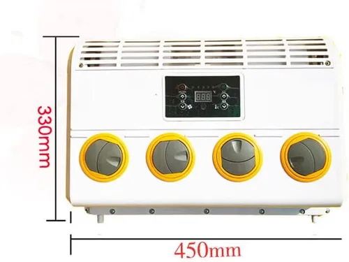 Miniatura 5 de CNCEST 12V Aire acondicionado Kit de aire acondicionado RV Unidad eléctrica universal A/C para enfriamiento de cabina - Aire acondicionado portátil