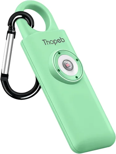 Miniatura 13 de Thopeb – La alarma de seguridad personal original para mujeres Autodefensa – Llavero de sirena de autodefensa para adultos mayores y niños – Sirena