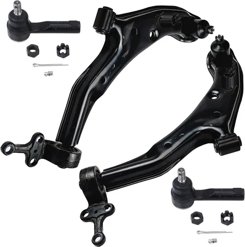 Miniatura 146 de Detroit Axle - Kit de 4 brazos de control delanteros para Ford Mustang 05-10, 2 brazos de control inferiores, 2 puntales 2005 2006 2007 2008 2009