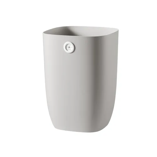 Miniatura 8 de Cubo de Basura para Baño, Cubo de Basura Rectangular de Plástico con Soporte para Forro de Basura para Dormitorio, Sala de Estar, Pequeña Cesta