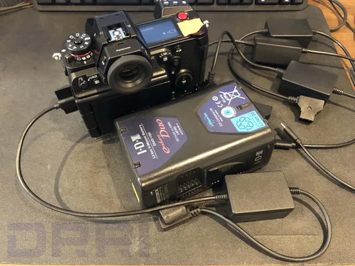 Miniatura 5 de MacBook Pro Teléfono Móvil Sony A7siii Lumix S5 Puerto USB C a V-Mount Batería PD Adaptador de Carga Rápida Cable D-Tap a USB-C