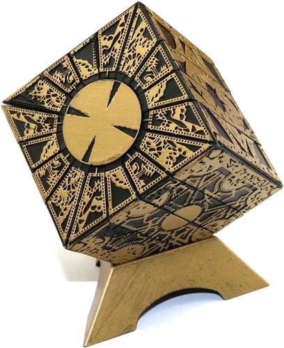 Miniatura 6 de SUIZU Caja de rompecabezas Hellraiser Desmontable, Caja de Bloqueo con Deformación Funcional con Base