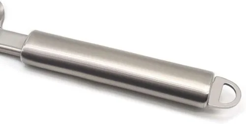 Miniatura 3 de ULTECHNOVO Servidor de tartas de acero inoxidable de 10.23 pulgadas, espátula de pizza triangular, cortador de pasteles para hornear, servir