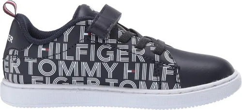 Miniatura 6 de Tommy Hilfiger Unisex-Niño Niños Th Iconic Court Logo Ps Sneaker