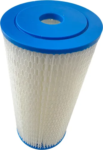 Neo-Pure PS-45097-20 Cartucho de filtro de agua plisado, 20 Micron Nominal, 9-3/4" x 4-1/2" Filtro de sedimento caída, Medios de poliéster, Cartucho