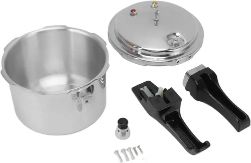 Miniatura 7 de Olla a presión de aleación de aluminio de 3 litros, olla de presión pequeña de presión inferior de 7.1 in para cocina de inducción de estufa de gas