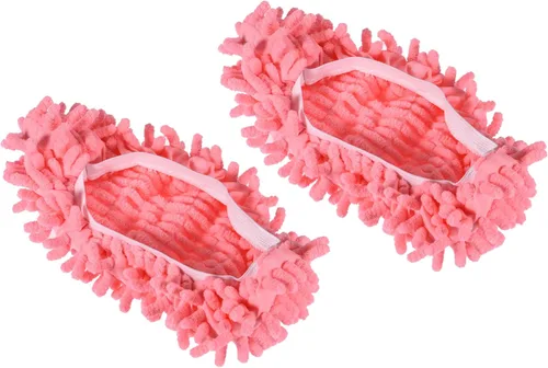 Miniatura 7 de M METERXITY 3 pares de fundas de limpieza lavables para zapatos, polvo de limpieza de pisos, pantuflas de felpilla para trapeador, aplicables a