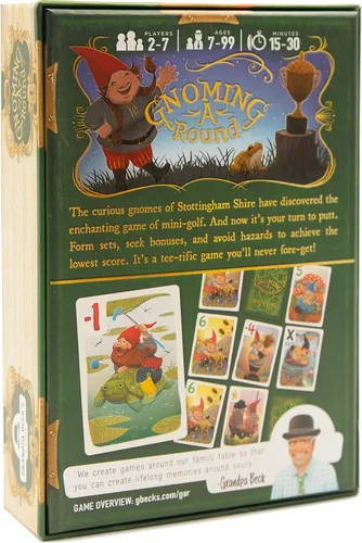Miniatura 2 de Grandpa Beck's Games Gnoming A Round Divertido juego de cartas en familia Disfrutado por niños, adolescentes y adultos de los creadores