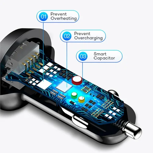 Miniatura 5 de FouceClaus Adaptador de cargador de coche de 12 V para reproductor de DVD portátil, cable de repuesto para cigarrillos de automóvil RCA, Philips
