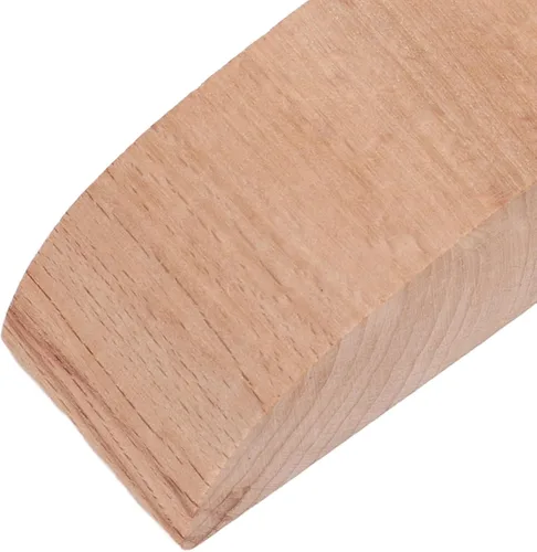 Miniatura 9 de TOPINCN Soporte para papel de lija de haya, bloques de lijado, herramientas de cuero hechas a mano, bloque de lijado de madera, madera sin terminar