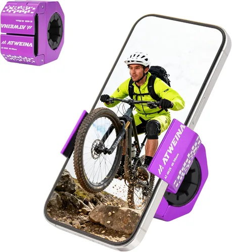 Miniatura 10 de Soporte para teléfono de bicicleta, soporte de teléfono para motocicleta, soporte de aleación de aluminio, soporte para teléfono celular, rotación