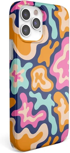 Miniatura 2 de Casely Funda para iPhone 11 Pro Max Color Splash de medianoche Retro abstracto Diseño clásico ultra delgado