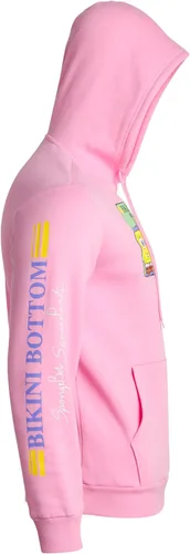 Miniatura 5 de Nickelodeon Sudadera de forro polar unisex de Bob Esponja - Sudadera con capucha para hombre y mujer