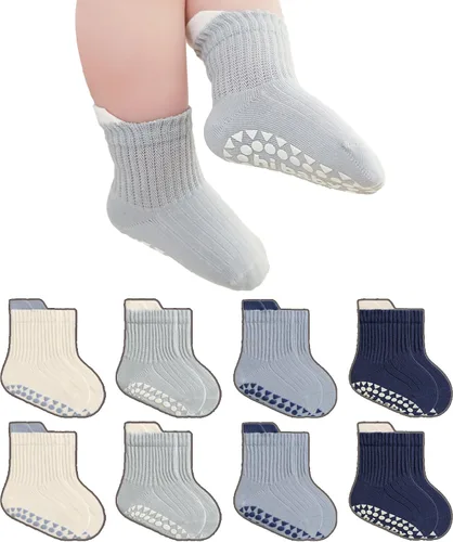 Miniatura 8 de BISOUSOX Baby Girl Socks 0-6 6-12 Months, Toddler Christmas Non Slip Grippy Socks with Grips Newborn Infant 1-3T 4T 5T