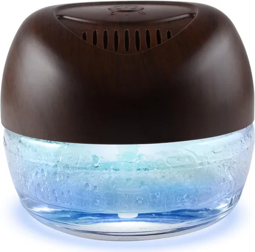Miniatura 21 de Limpiador de Aire Lavador de Aire, Difusor de Aromas para Aire Fresco para el Hogar, Oficina, Purificador de Aire con Luz Nocturna (Negro)
