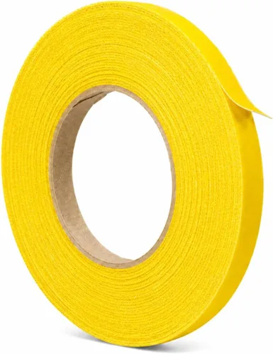 Miniatura 29 de WOD - Cinta adhesiva negra de grado profesional, fabricada en Estados Unidos, 1 pulgada x 50 yardas, sin residuos pegajosos, cables, no reflectante