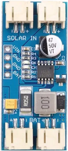 Miniatura 4 de Taidacent CN3791 Cargadores solares MPPT cargador de batería solar 6V 12V MPPT controlador de carga solar 3.7V 4.2V 2A Li módulo de placa de carga