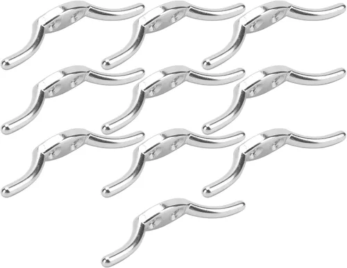 Miniatura 8 de VGEBY Taco de cuerda, de acero inoxidable, duradero, de 2 pulgadas, con tornillo de montaje, para navegantes, marineros, propietarios de viviendas