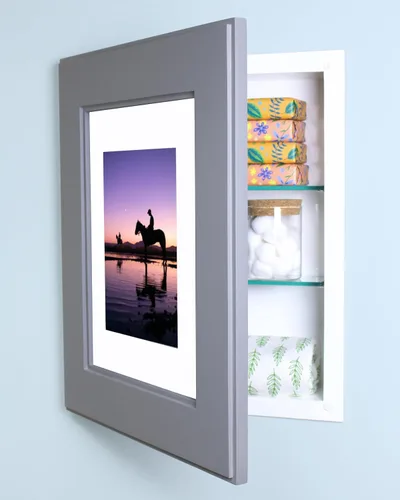 Miniatura 10 de Armario escondido de 13x16, regular, negro, 103BL2-AW
