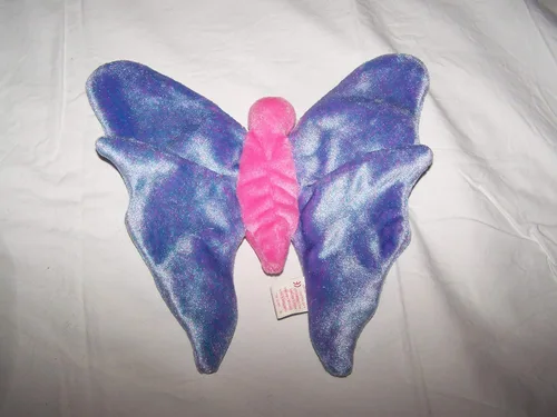 Miniatura 2 de TY Beanie Babies Flitter the Butterfly - Bígaro y Rosa