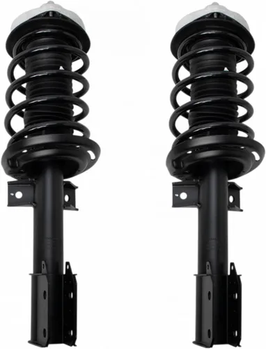 Miniatura 105 de TRQ Conjunto de Amortiguador y Resorte Delantero Cargado con Resorte Helicoidal Pre-ensamblado Compatible con Jeep Cherokee Limited AWD 14-22 Sin