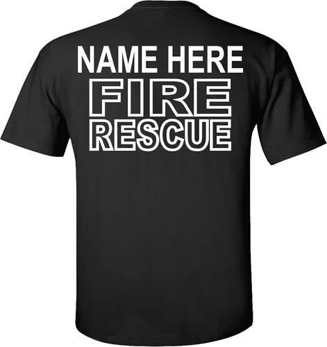 Miniatura 2 de Camiseta personalizada de rescate de incendios personalizada