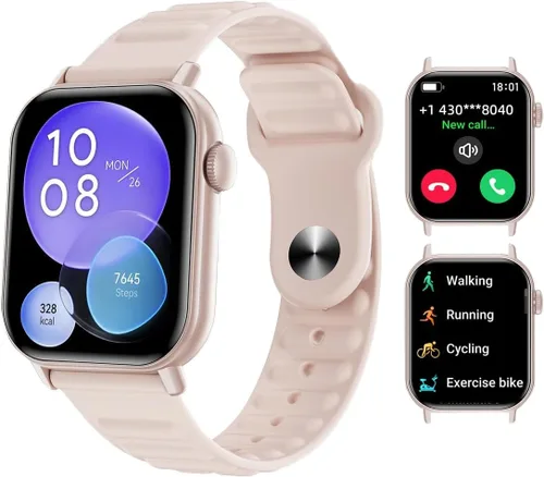 Miniatura 9 de Reloj inteligente, podómetro deportivo, rastreador de actividad física, llamada Bluetooth, frecuencia cardíaca, oxígeno en sangre, monitor de sueño