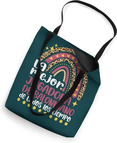 Miniatura 2 de La Mejor Jugadora de Balonmano Divertido Mujer Balonmanista Tote Bag