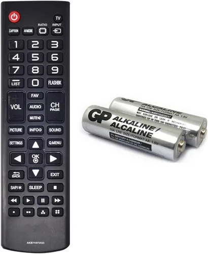 AKB74475433 - Control remoto de repuesto para lg tv 43LX310C 55LF6000 60LX341C 42LX330C 42LX530S 49LX341C 49LX540S 55LX540S 60LX540S 42LF566 49 EU