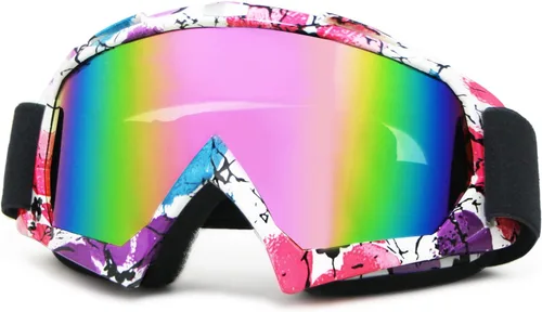 Miniatura 13 de Gafas de motocross para motocicleta, ATV, motocross, equitación, todoterreno, adultos, hombres, mujeres, jóvenes, niños