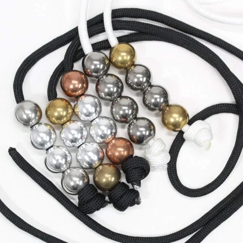 AroundSquare Micro Boss Begleri - Juguete de habilidad (acero inoxidable/aluminio)