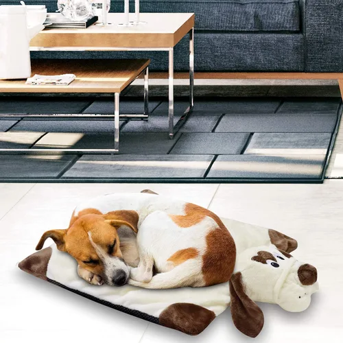 Miniatura 6 de Moropaky Juguete de latido del corazón para cachorro, animal de peluche para aliviar la ansiedad del cachorro y ayuda calmante, juguete de latido