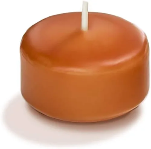 Miniatura 54 de yummi Caja de 18 velas flotantes color rojo rubí de 3 pulgadas