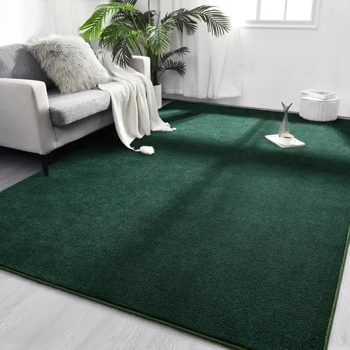 Miniatura 35 de FlyDOIT Alfombras redondas para dormitorio, sala de estar, 4 x 4, color azul marino, súper suaves, cómodas, gruesas de espuma viscoelástica