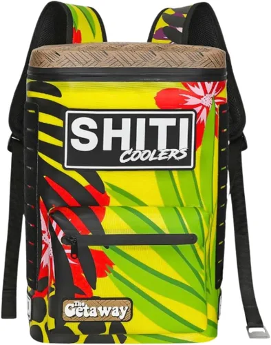 Miniatura 14 de SHITI Hieleras Enfriador para Camping, Viajes, Playa, Lonchera Suave para Alimentos, Bebidas y Hielo, Portátil, Impermeable, Bolsa Aislada de 24 El
