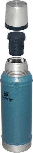 Miniatura 3 de Stanley Botella clásica legendaria al vacío de 1 cuarto de galón, boca ancha con tapa de taza a prueba de fugas, mantiene las bebidas calientes