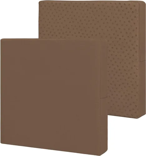 Miniatura 13 de Easy-Going - Paquete de 4 fundas de cojín impermeables para patio, de 24x22x4 pulgadas, fundas de repuesto antideslizantes para asientos al aire