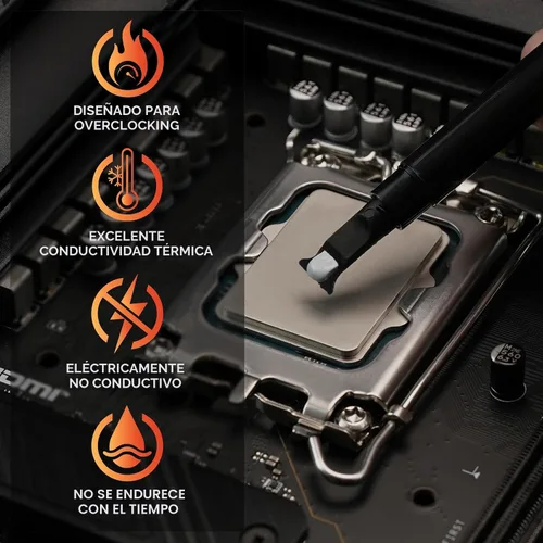 Miniatura 2 de Thermal Grizzly Kryonaut grasa térmica en pasta, 0.03 onzas