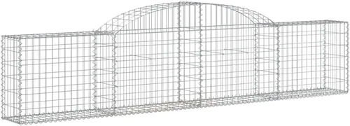Miniatura 3 de Galvanized Iron Gabion Basket 118.1x118.1x31.5 Inches for Gabion Retaining Wall and Outdoor Basket for Planting, Silver Construction